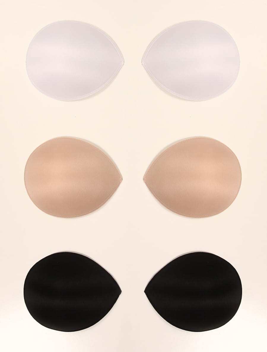 Bra Cups Tear Drop Sew In Front