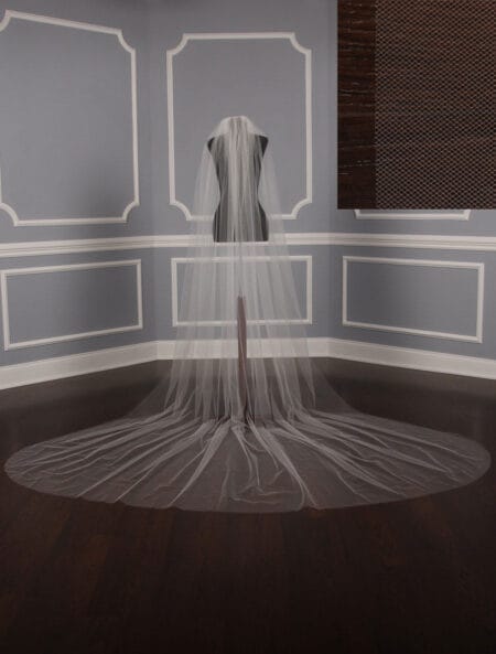 Your Dream Dress Exclusive S0101VL Diamond White Semi-Cathedral Bridal Veil