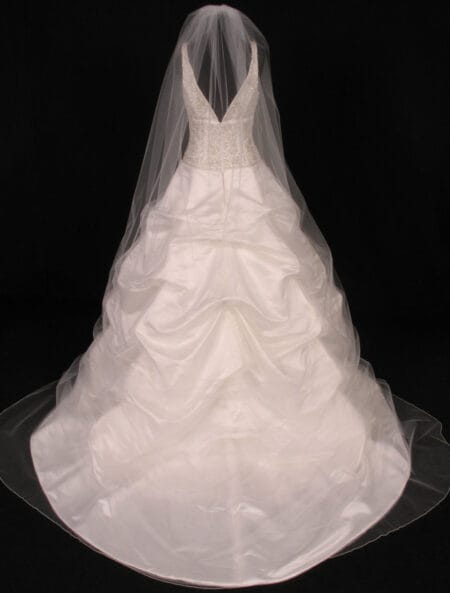 Your Dream Dress Exclusive S0100VL Diamond White Cathedral Length Bridal Veil