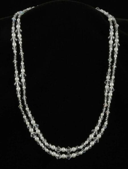 Toni Federici 2 Strand Bridal Necklace