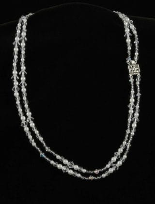 Toni Federici 2 Strand Discounted Bridal Necklace