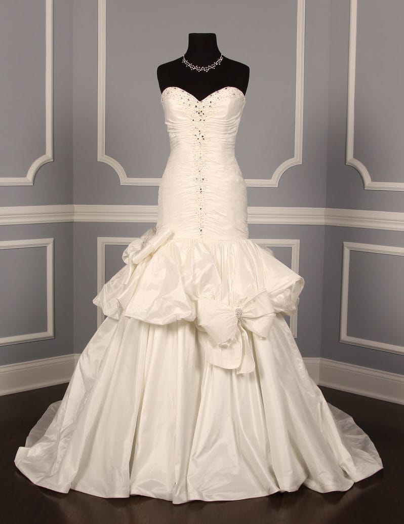 Eve of Milady, Dresses, Stunning Silk And Lace Eve Of Milady Wedding  Dress