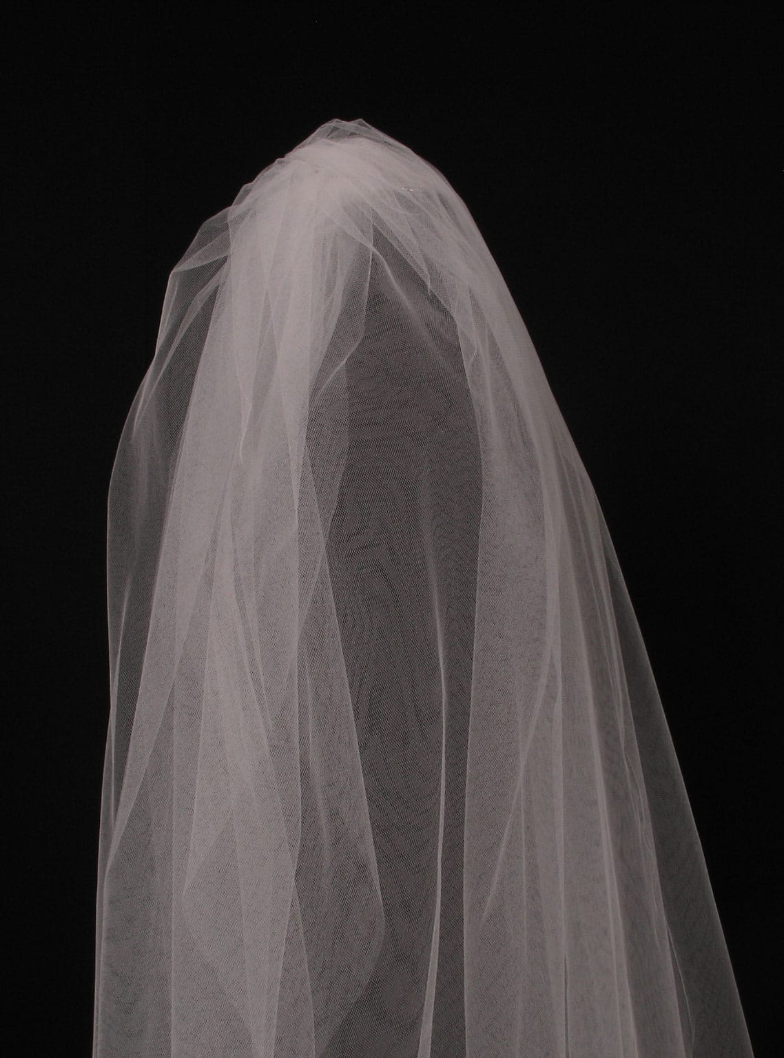 Your Dream Dress S416VL Diamond White Waist Length Bridal Veil