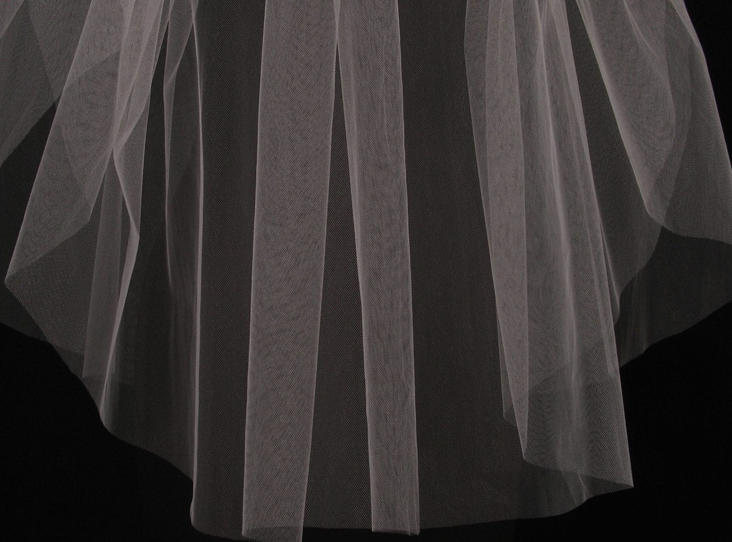 Your Dream Dress S416VL Diamond White Waist Length Bridal Veil