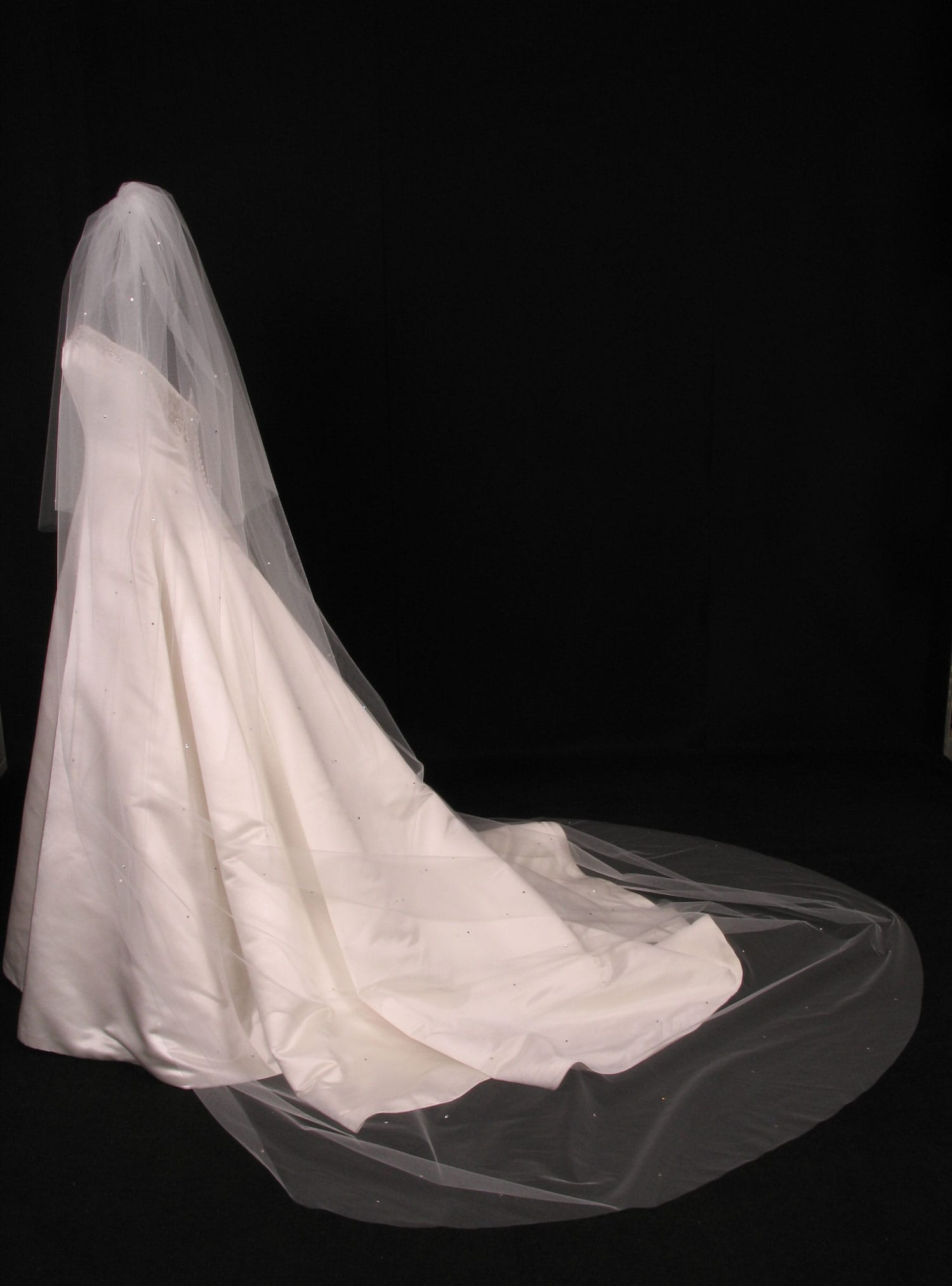 Your Dream Dress Exclusive S414VL Diamond White Cathedral Length Bridal Veil