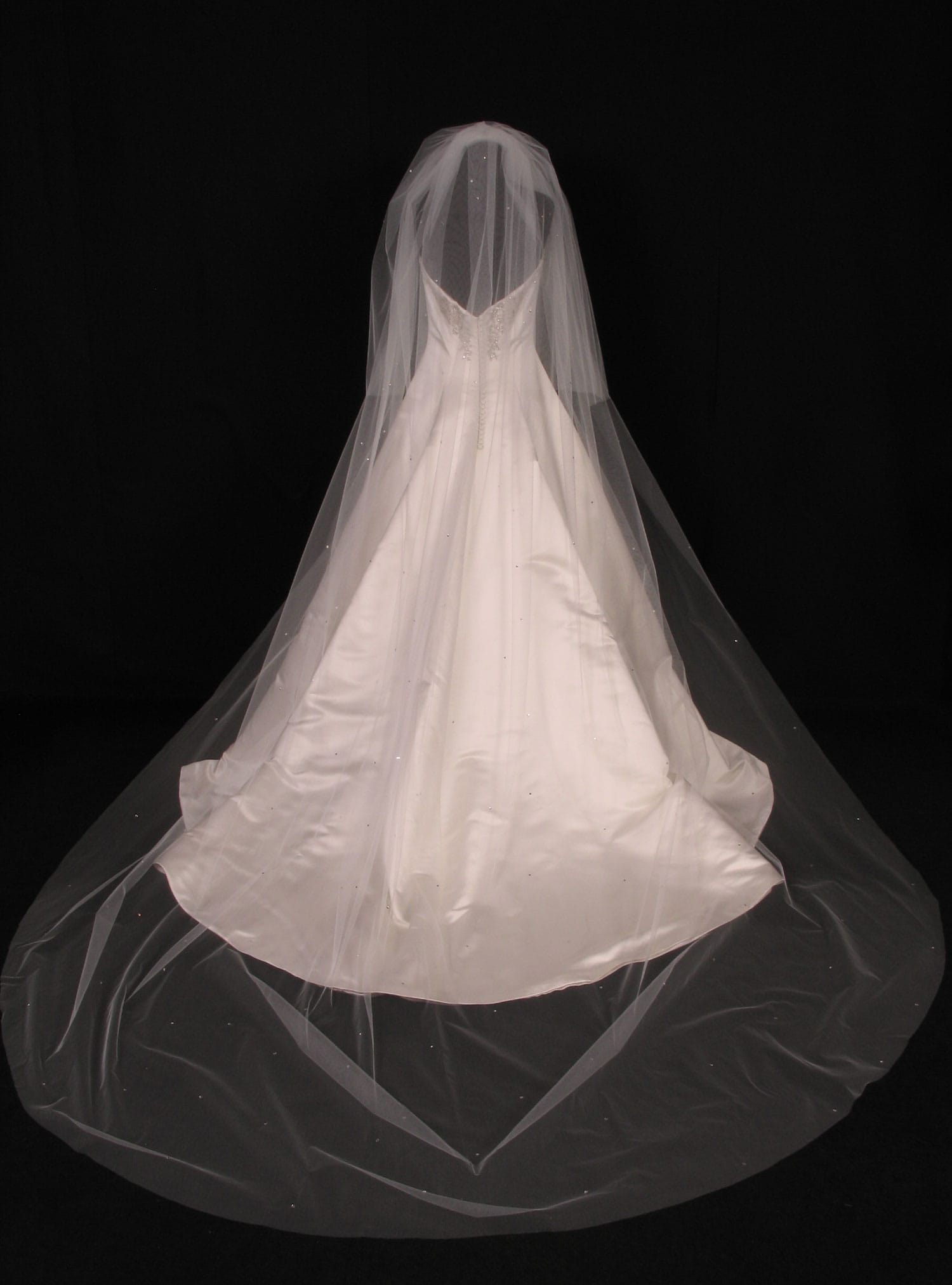 Your Dream Dress Exclusive S414VL Diamond White Cathedral Length Bridal Veil