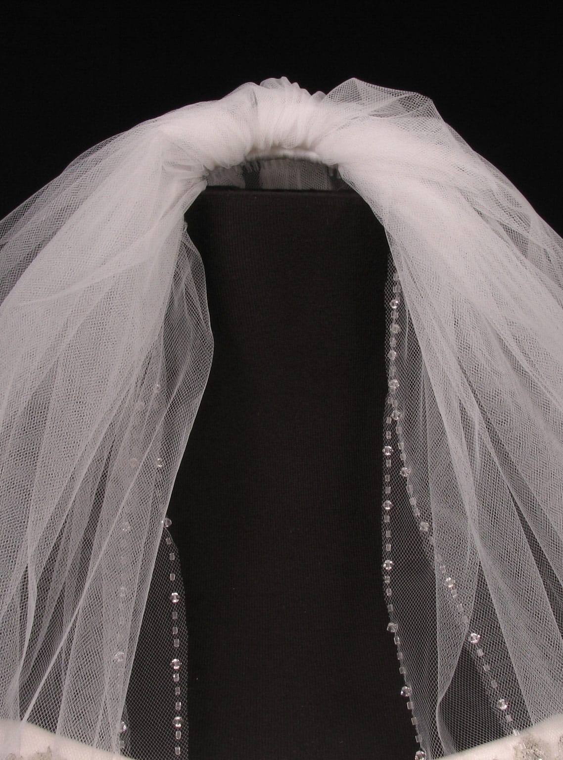 Your Dream Dress S2622VL Diamond White Waist Length Bridal Veil