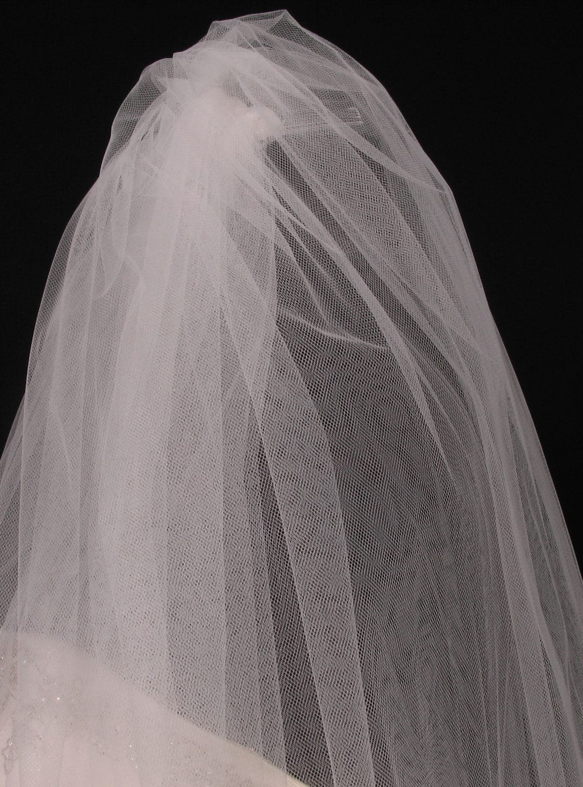 Your Dream Dress S2622VL Diamond White Waist Length Bridal Veil