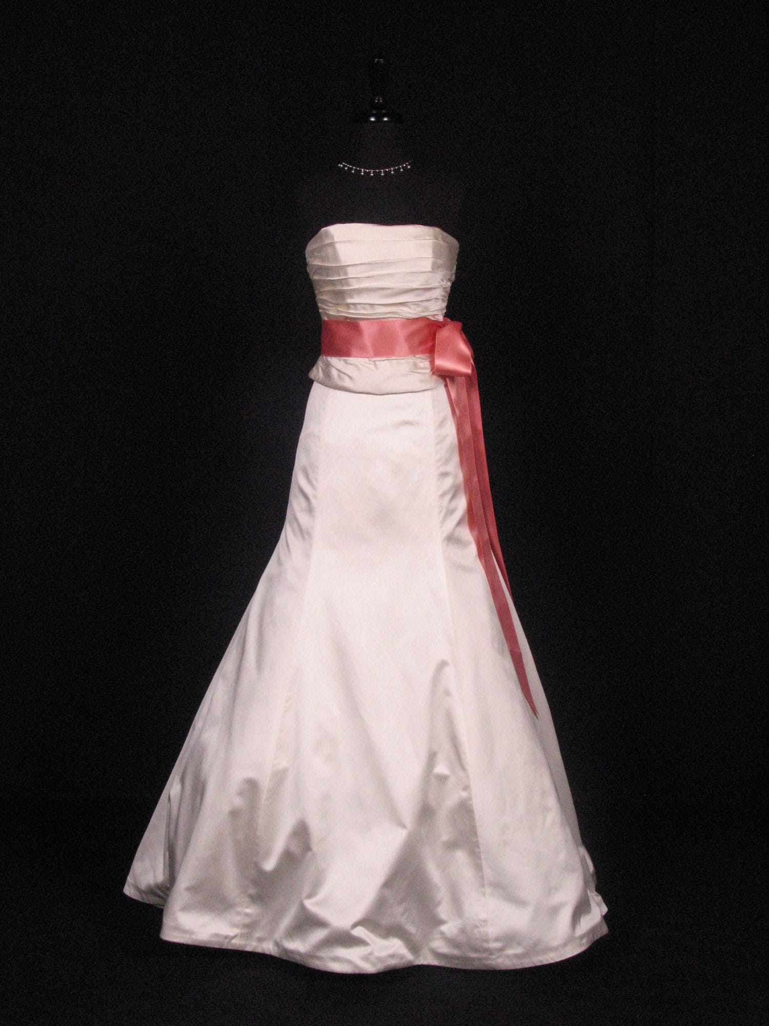 Tea Rose Double Faced Satin Ribbon Sash