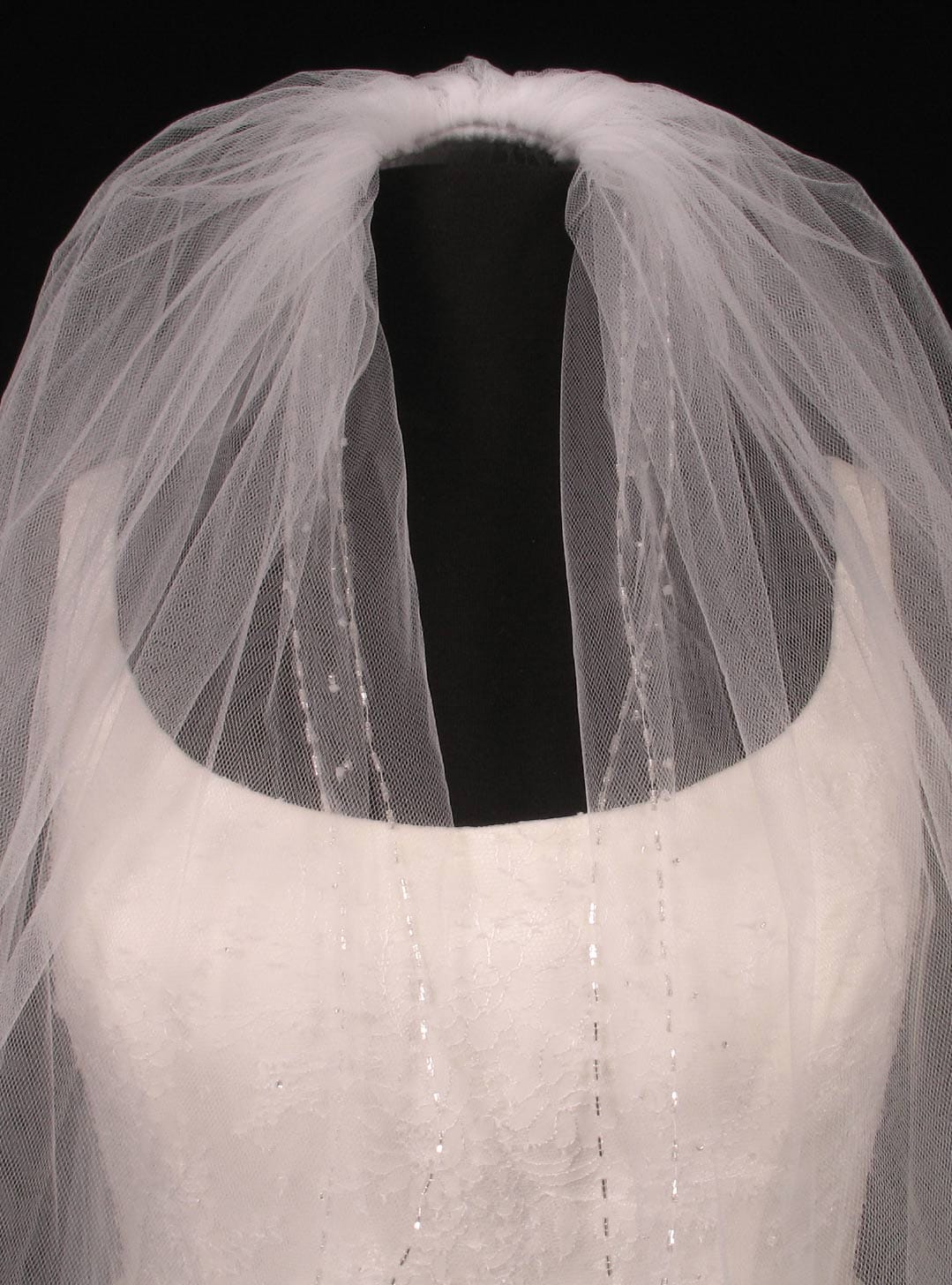 Your Dream Dress S5177VL White Waist Length Bridal Veil