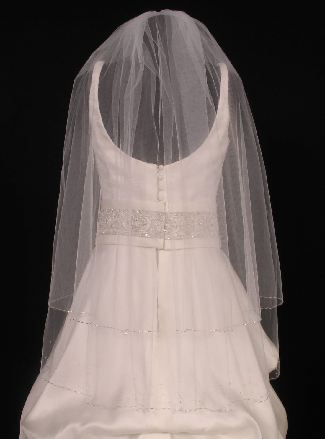 Your Dream Dress S5177VL White Waist Length Bridal Veil