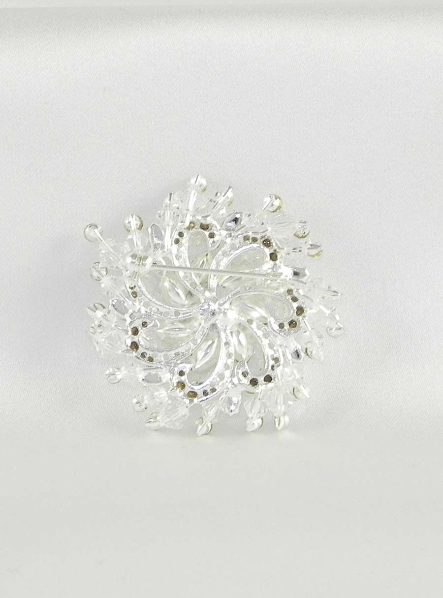 Your Dream Dress Exclusive 9SBR Silver Brooch Bridal Jewelry