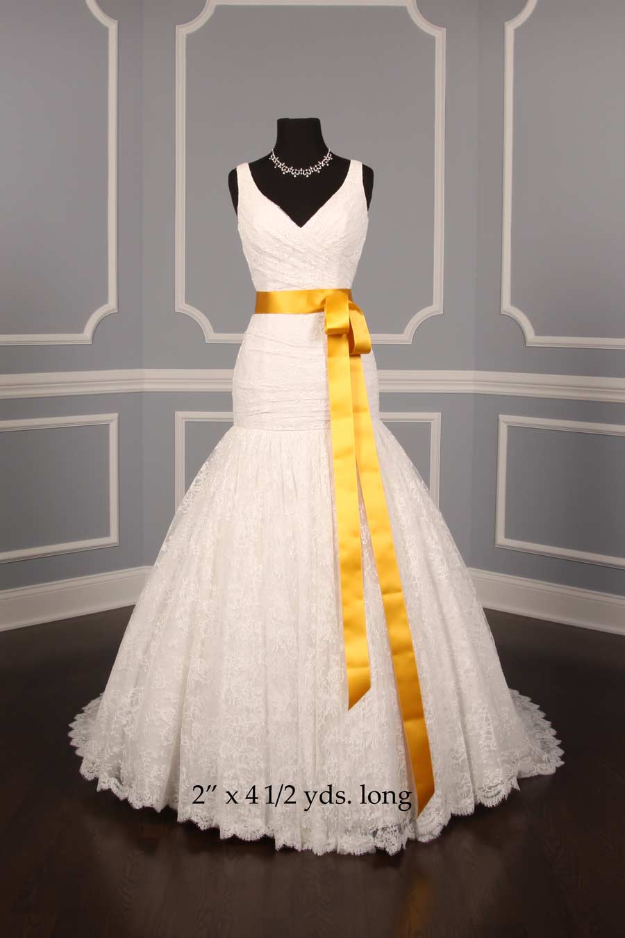 Elegant A-Line Wedding Dress with Long Sleeves and Deep Slit Martha Os –  Wedding Roof
