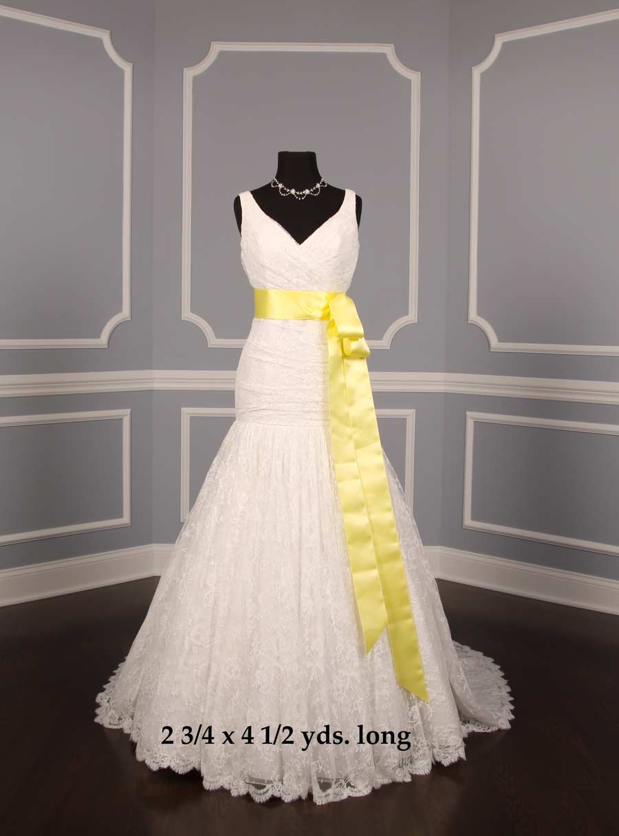 Baby Mais Double Faced Satin Ribbon Sash