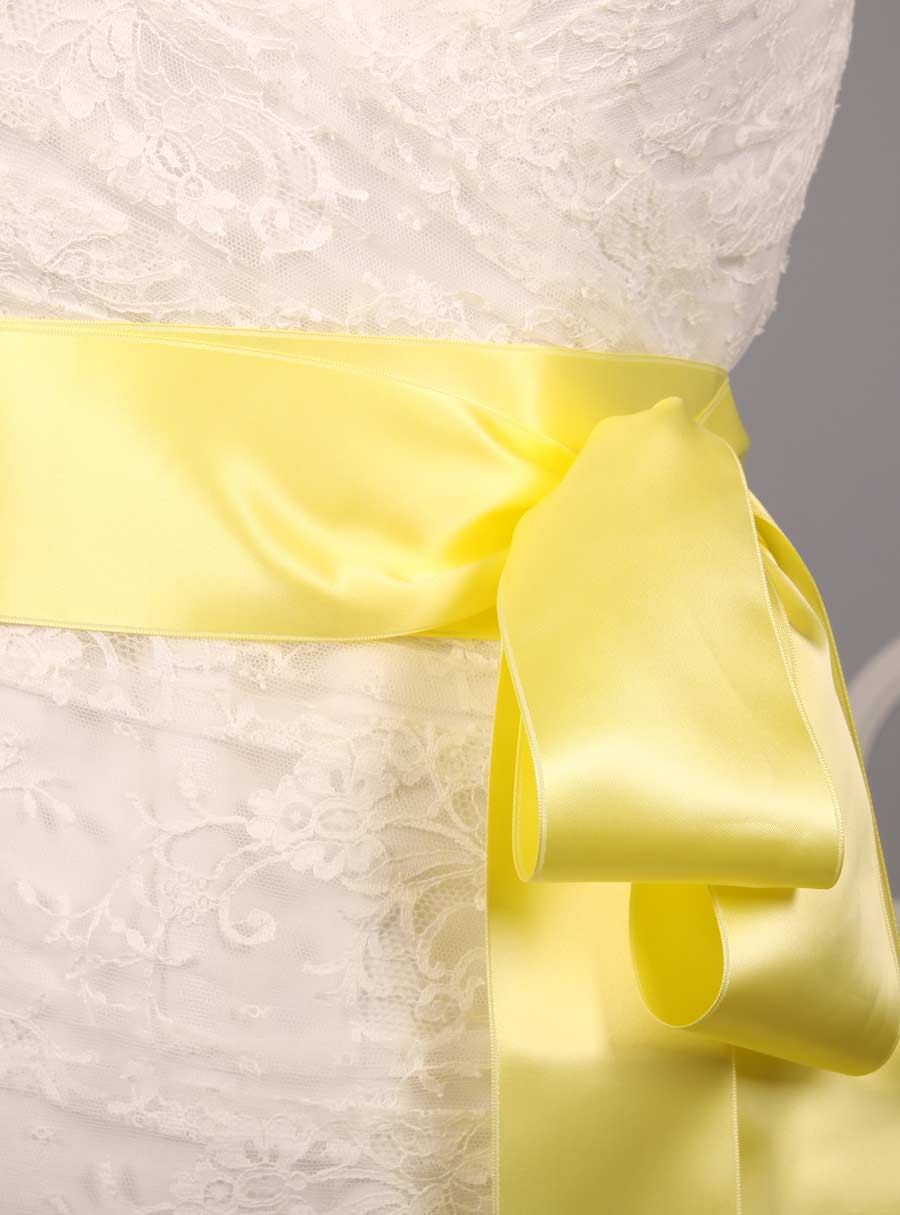 Baby Mais Double Faced Satin Ribbon Sash