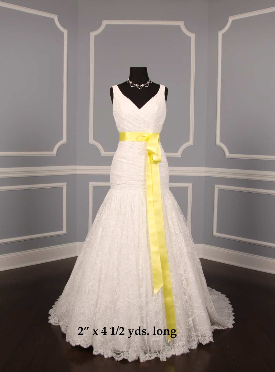 Baby Mais Double Faced Satin Ribbon Sash