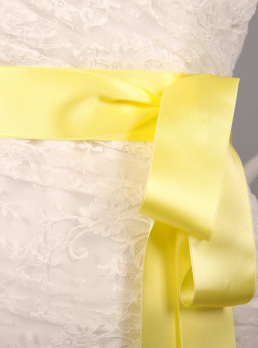 Baby Mais Double Faced Satin Ribbon Sash