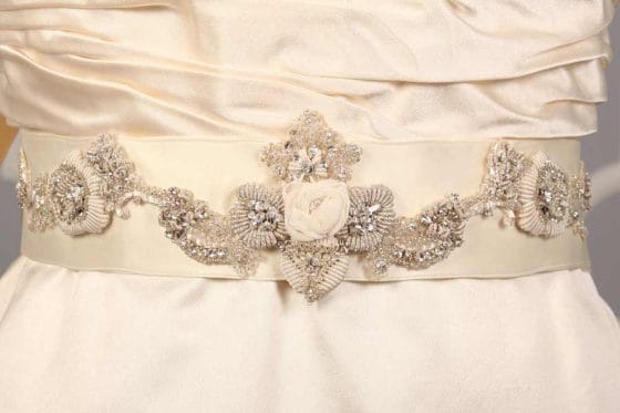 Badgley Mischka Hayward Embellished Bridal Sash