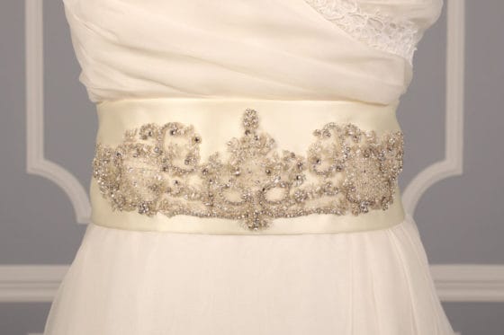 B510 Embellished Bridal Sash