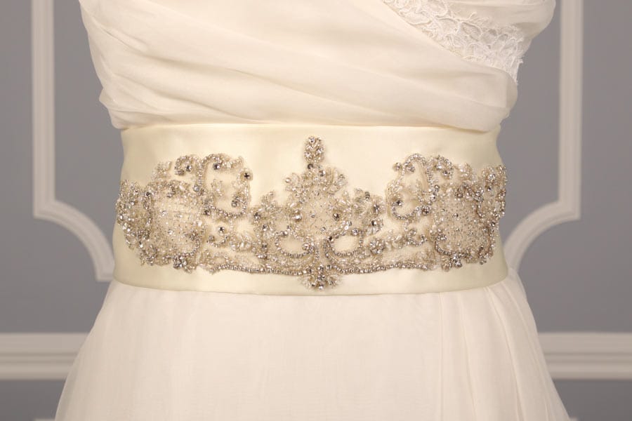 B510 Embellished Bridal Sash