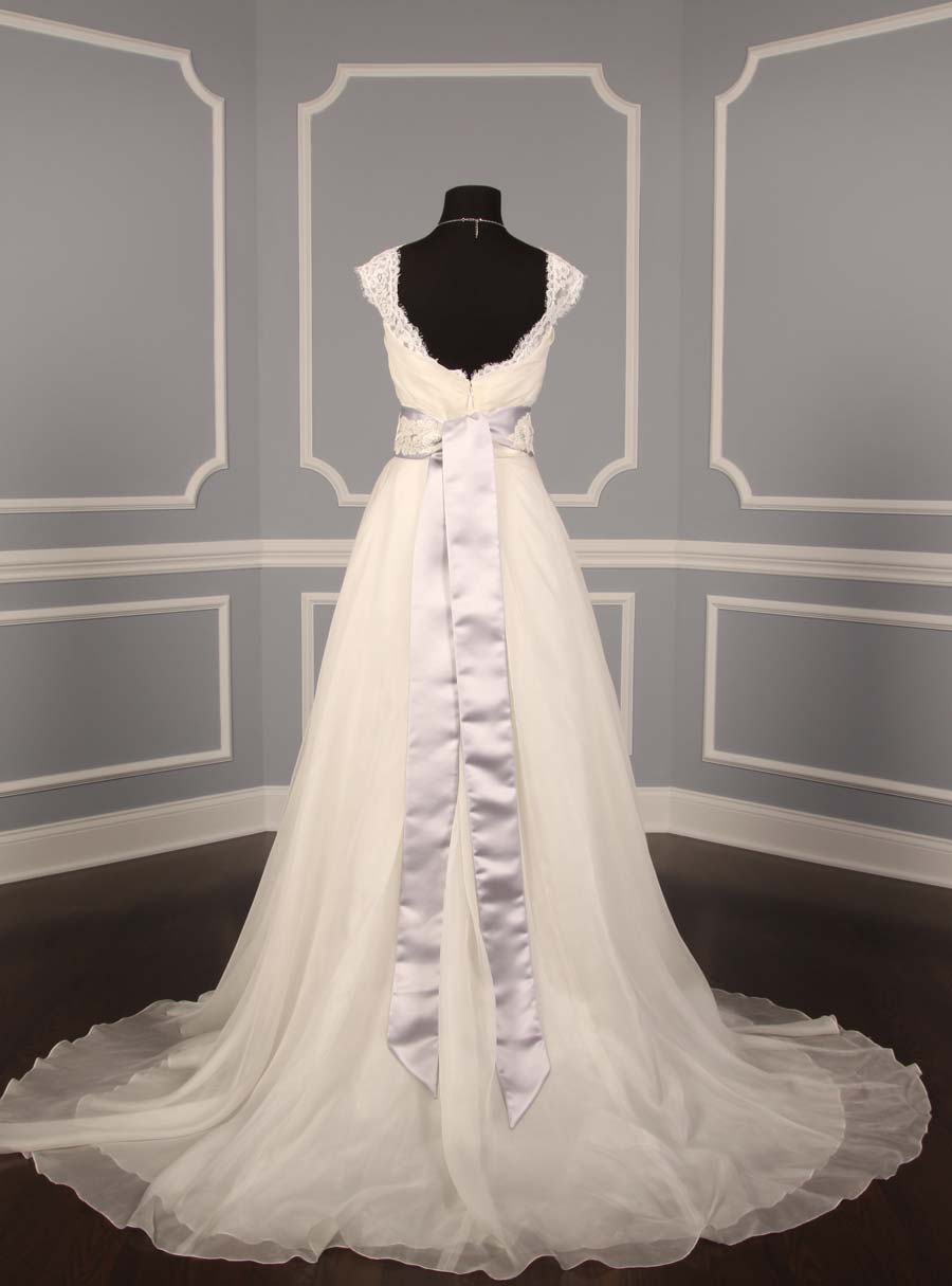 B511 Silver Embellished Bridal Sash