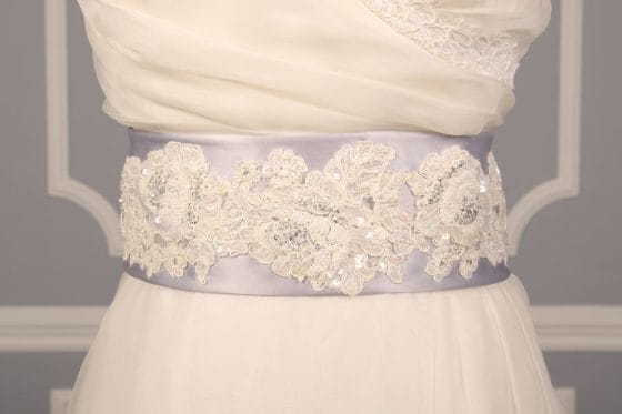 B511 Embellished Bridal Sash