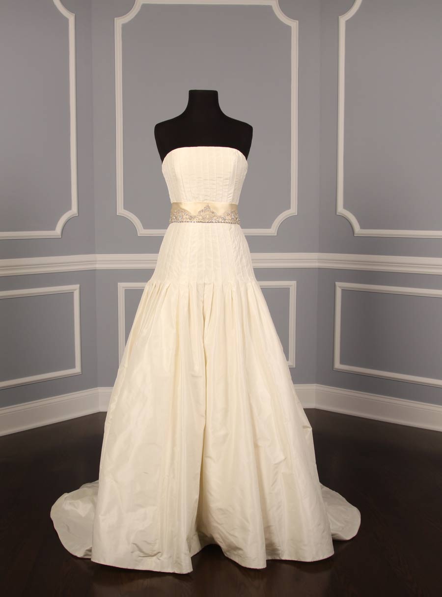 B500 Cream Embellished Bridal Sash