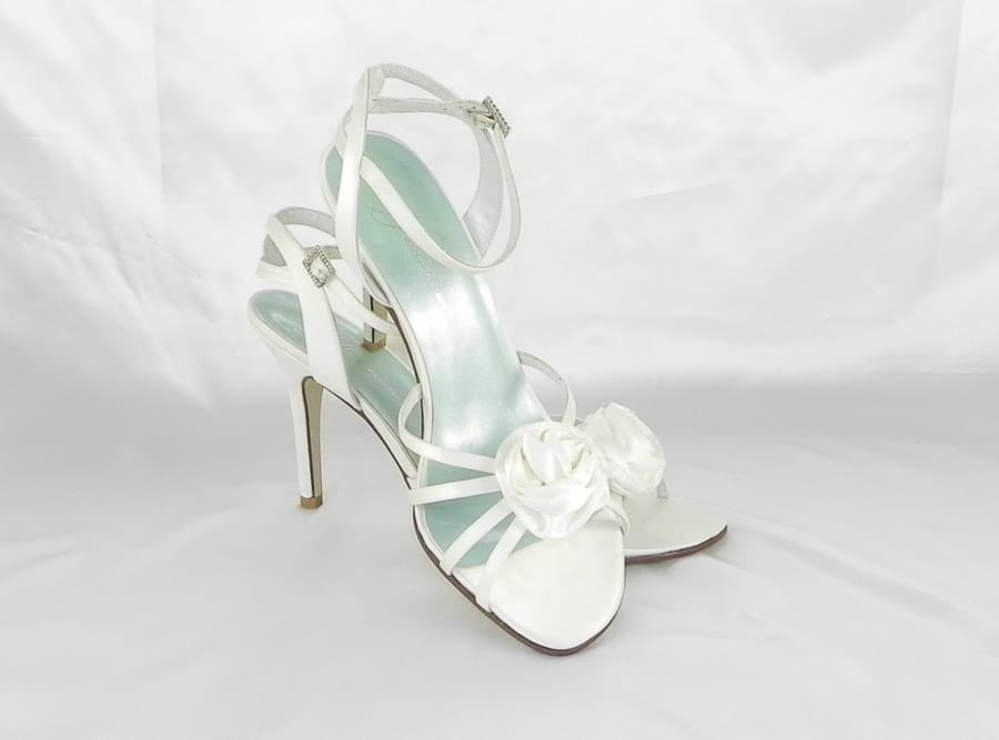 Fifi by Filippa Scott Poppy White Bridal Shoes