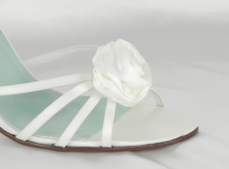 Fifi by Filippa Scott Poppy White Bridal Shoes