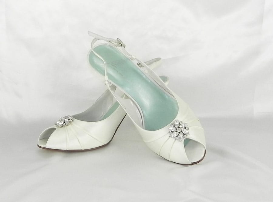 Fifi by Filippa Scott Maisie White Bridal Shoes
