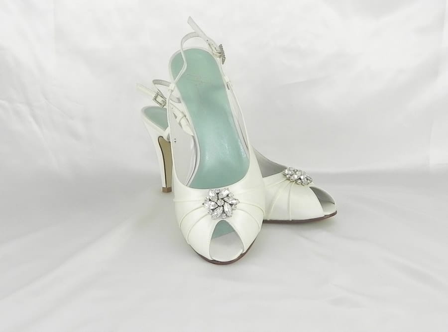 Fifi by Filippa Scott Maisie White Bridal Shoes