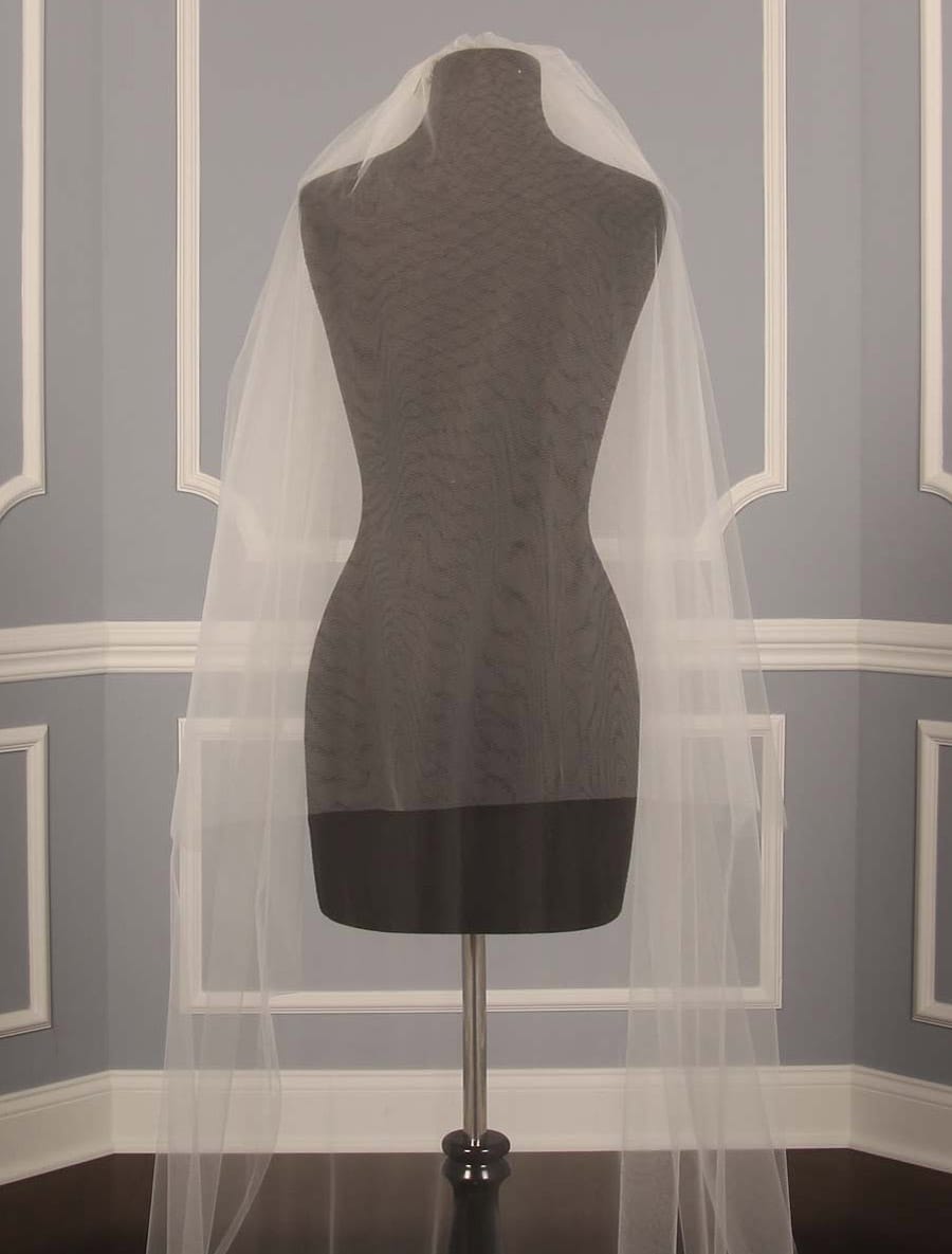 S204VL Ivory Bridal Veils