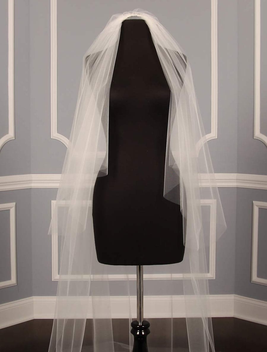 S204VL Ivory Wedding Veils