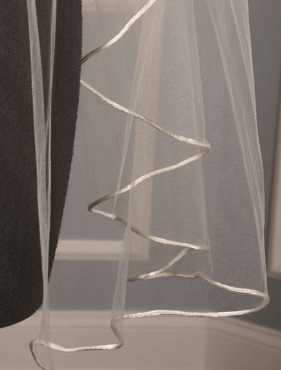 Your Dream Dress Exclusive 5078 Diamond White Fingertip Length Bridal Veil