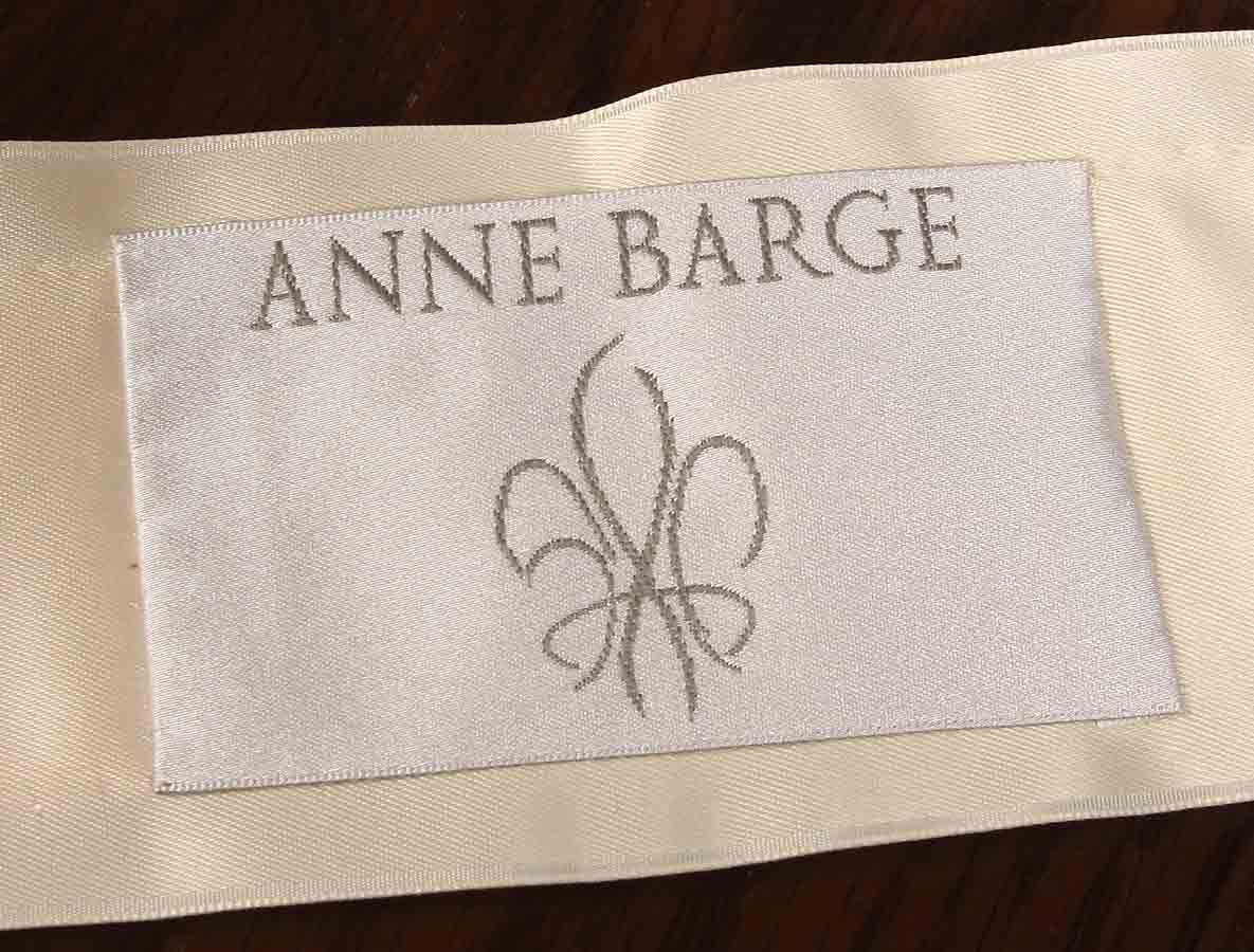 Anne Barge 572 B Cream Embellished Bridal Sash