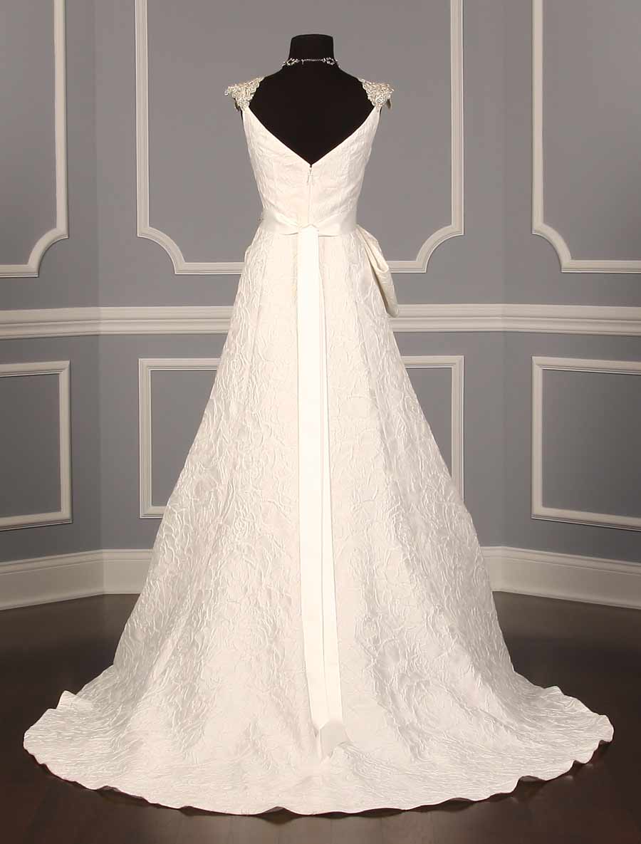 B564 Bridal White Embellished Bridal Sash