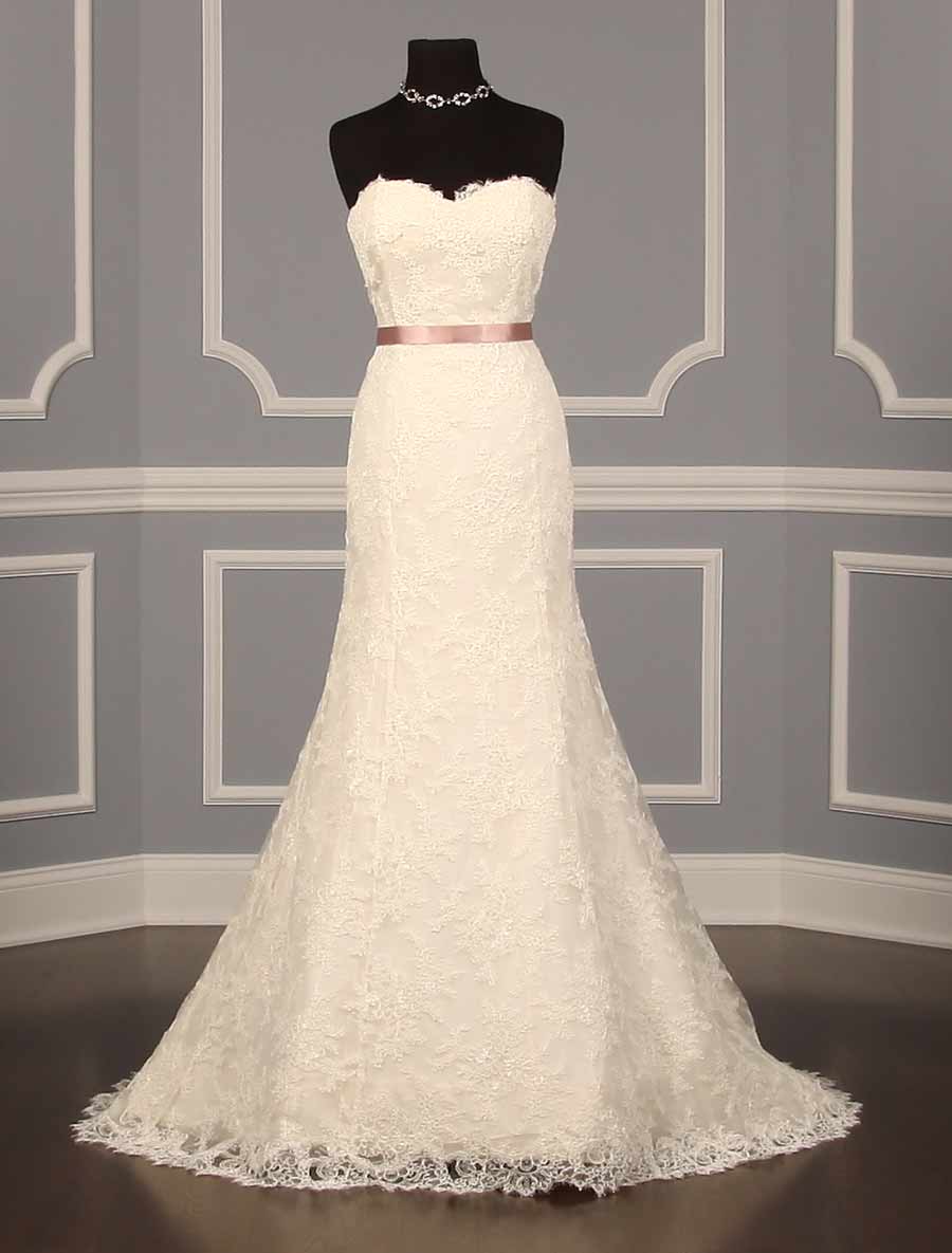 Misty Rose Double Faced Satin Ribbon Sash