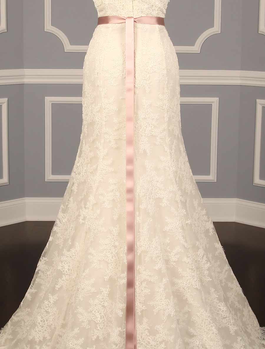 Misty Rose Double Faced Satin Ribbon Sash