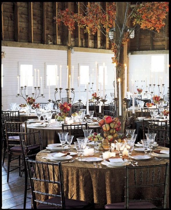 Fall Wedding Table