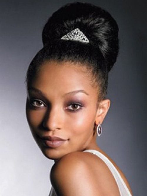 Black wedding hairstyles