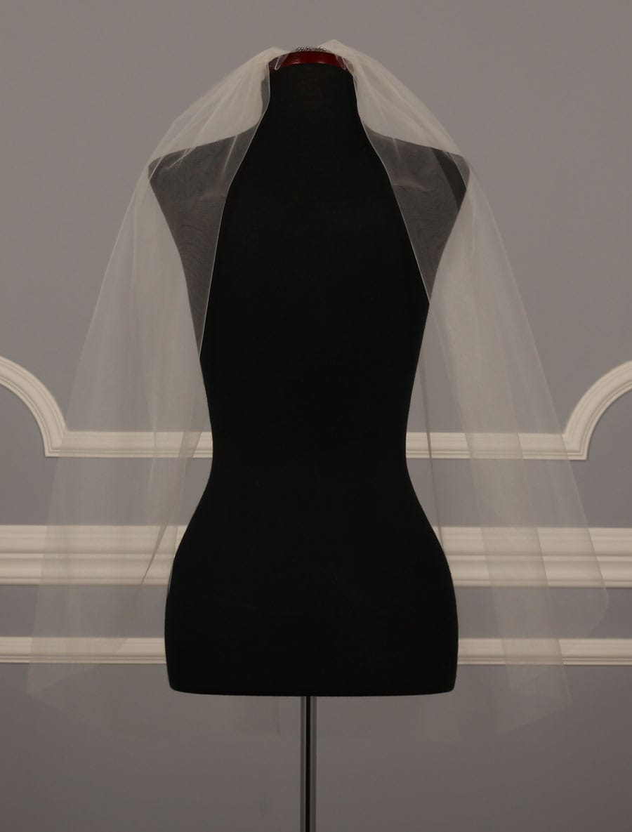 Your Dream Dress Exclusive 5104 Ivory Waist Length Blusher Bridal Veil