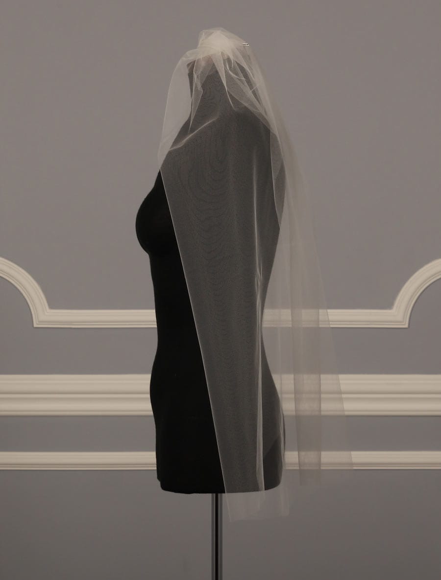 Your Dream Dress Exclusive 5104 Ivory Waist Length Blusher Bridal Veil