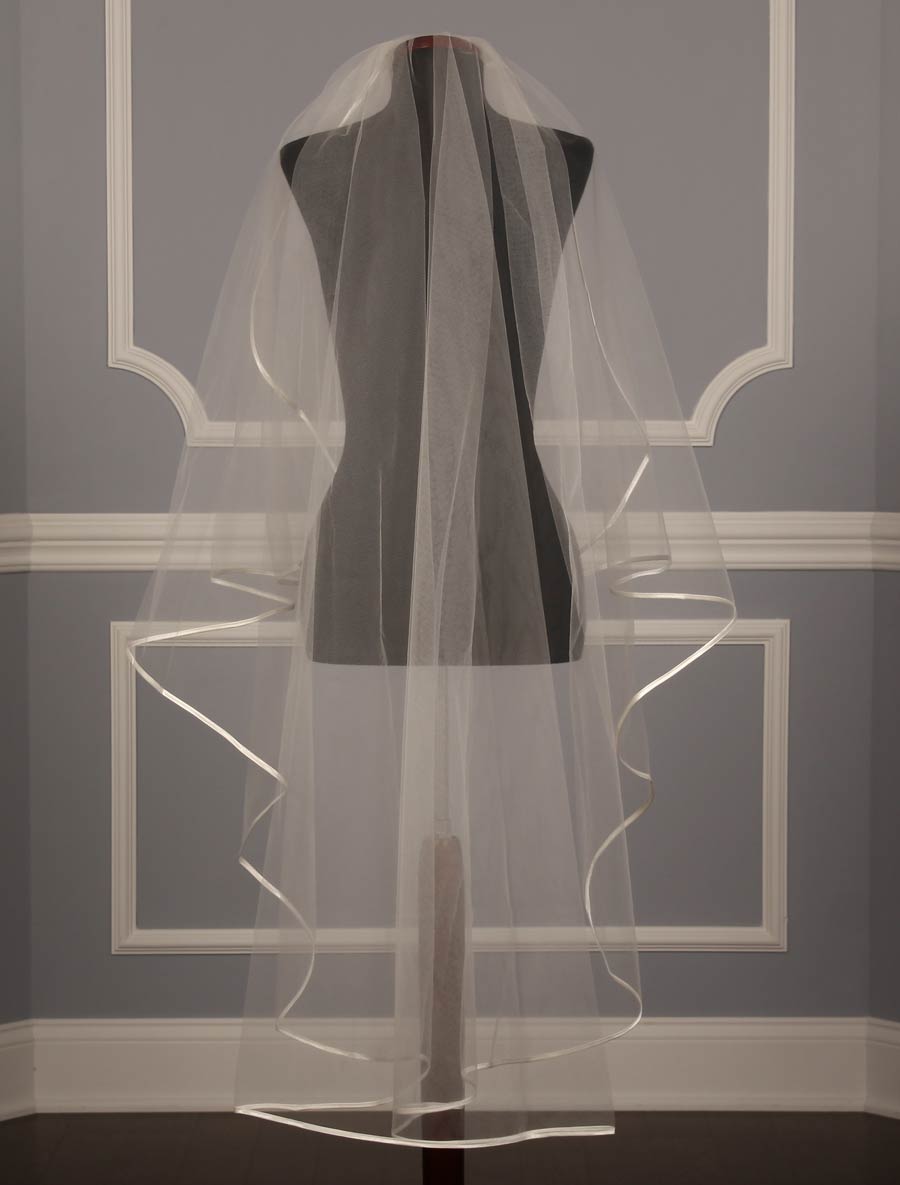 Your Dream Dress Exclusive S6661VL Ivory Fingertip Length Bridal Veil