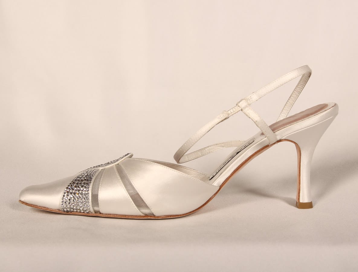 Filippa Scott Amy Ivory Bridal Shoes