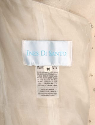 Ines Di Santo Alexa Wedding Dress Interior Label
