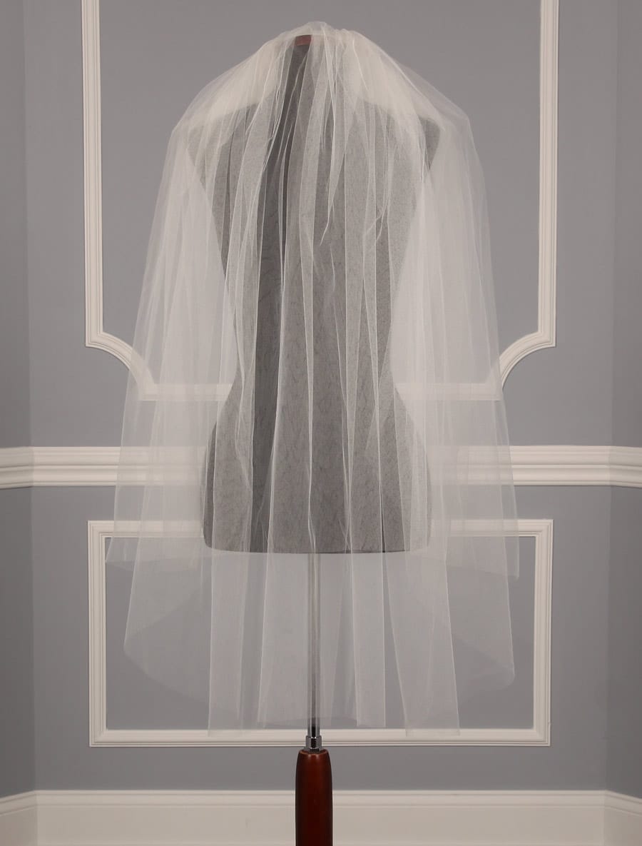 Your Dream Dress Exclusive S04VL Ivory Waist Length Bridal Veil
