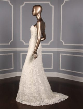 Francesca Miranda Etna Wedding Dress Discounted Designer Ivory Dress