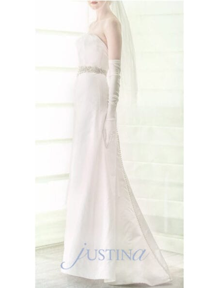Justina Atelier Victoria Wedding Dress Size 4