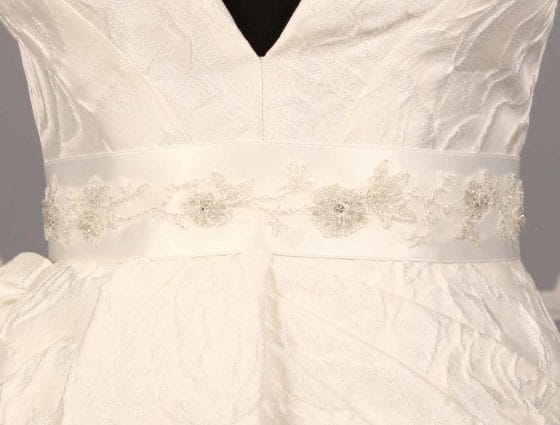 B515 Embellished Bridal Sash