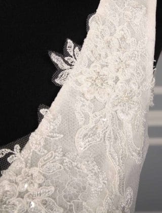 Ines Di Santo Fair X Discount Designer Wedding Dress Detail